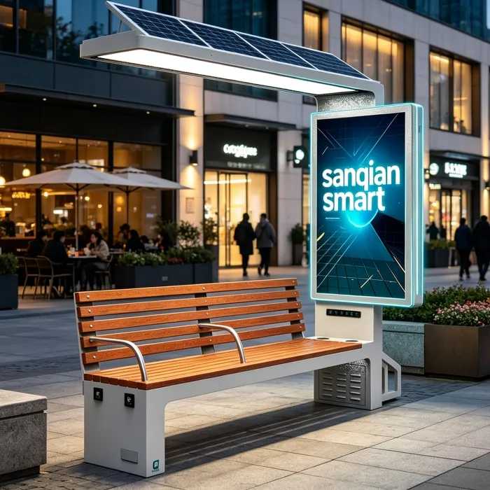 Download the Smart Street Furniture Outdoor Smart Solar Bench Selection Guide for free