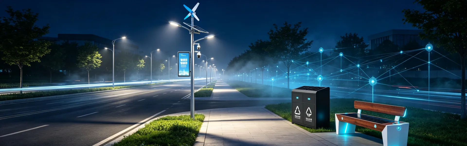 professional smart city furniture manufacturer for urban development