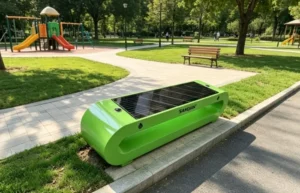 Application Cases of Smart Solar Benches, Smart Solar Trash Bins, and Wind‑Solar Hybrid Smart Street Lights in Hebei Province