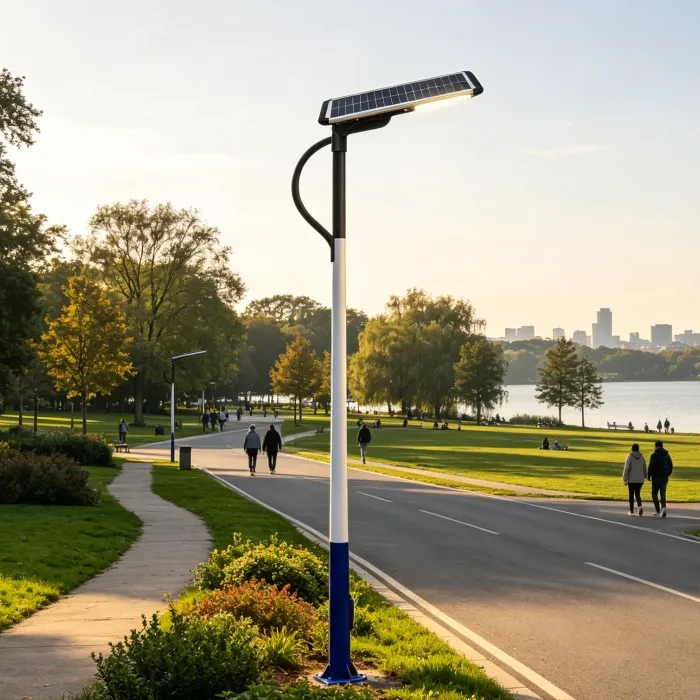 Compact Solar Street Light