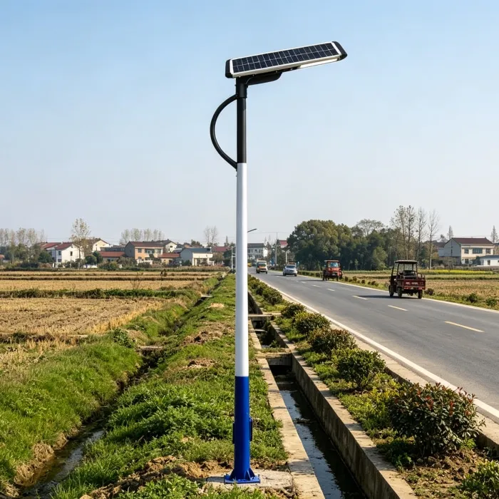 Self-Contained Solar Street Light