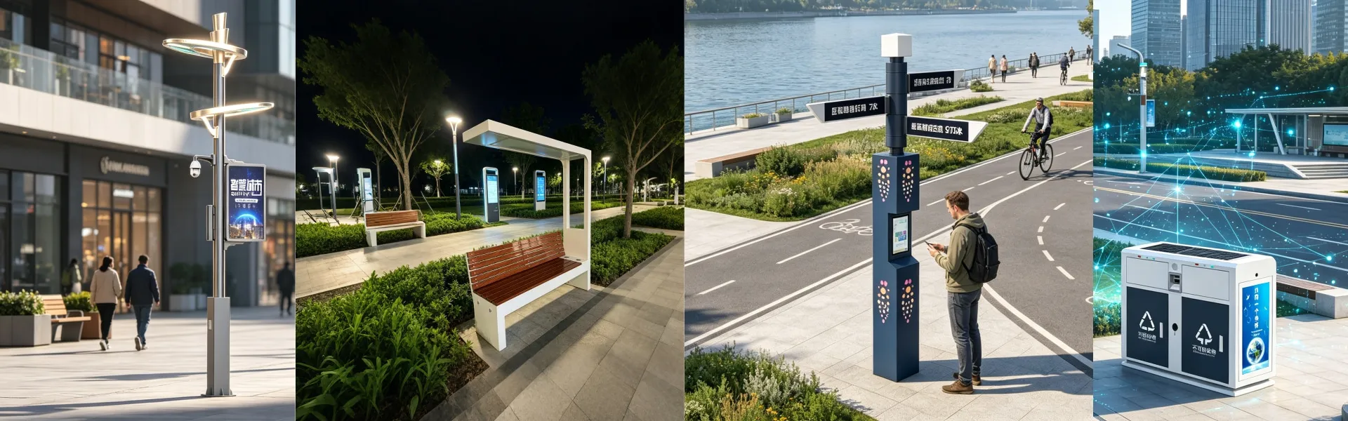 What are the smart street furniture products_